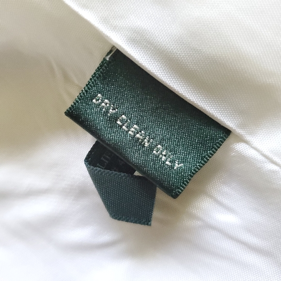 Lauren Ralph Lauren White Linen Lined Jacket Blazer Women's Size 6P - Picture 10 of 17